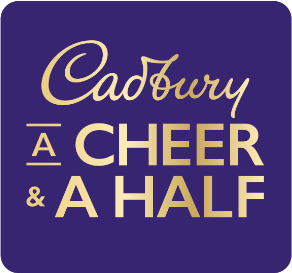 CADBURY a cheer & a half