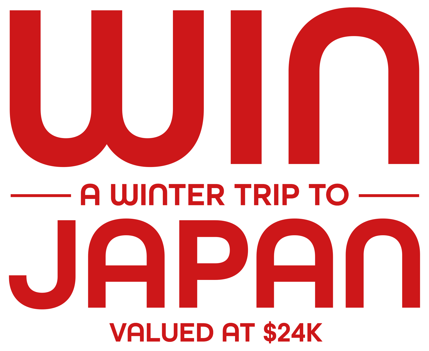 WIN a Winter Trip to Japan valued at $24K